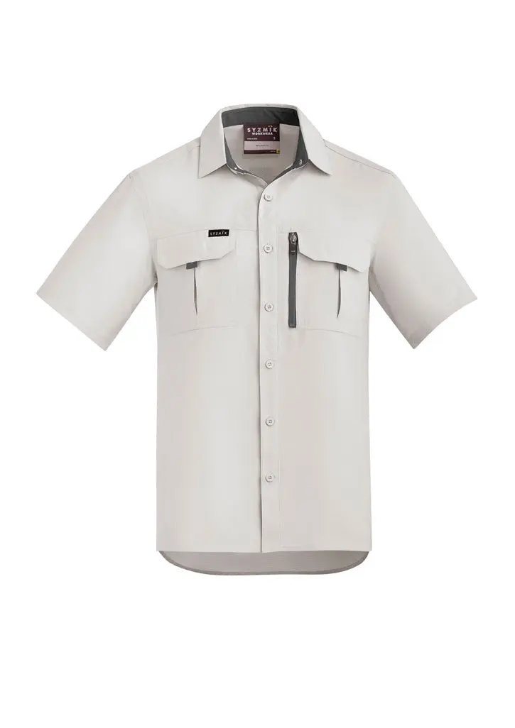 SYZMIK Men's Outdoor Short Sleeve Shirt ZW465 Metro Workwear